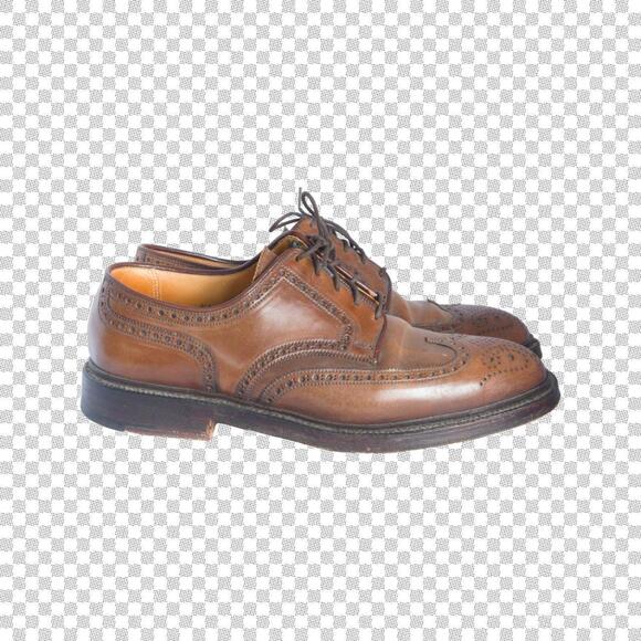 Polo Ralph Lauren Men\'s Brown and Tan Oxford main image 6